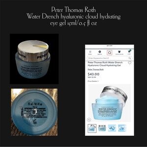 Peter Thomas Roth Water Drench Hyaluronic cloud hydrating Eye Gel 15ml/0.5 fl oz